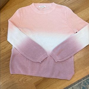 Tri-color loose sweater